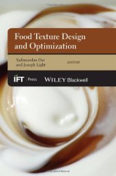 book Food Texture Design and Optimization