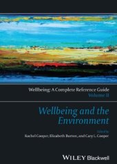 book Wellbeing: A Complete Reference Guide, Wellbeing and the Environment Volume II