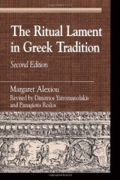 book The Ritual Lament in Greek Tradition