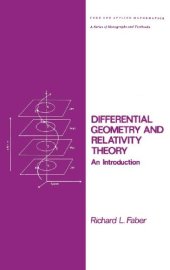 book Differential Geometry and Relativity Theory: An Introduction