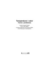 book Temperatura i calor; Teoria i problemes