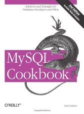 book MySQL Cookbook