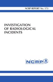 book Investigation of Radiological Incidents