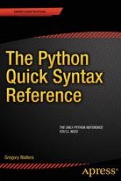 book The Python Quick Syntax Reference