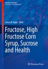 book Fructose, High Fructose Corn Syrup, Sucrose and Health