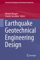 book Earthquake Geotechnical Engineering Design