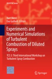 book Experiments and Numerical Simulations of Turbulent Combustion of Diluted Sprays: TCS 3: Third International Workshop on Turbulent Spray Combustion