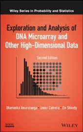 book Exploration and Analysis of DNA Microarray and Other High-Dimensional Data