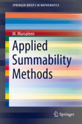 book Applied Summability Methods