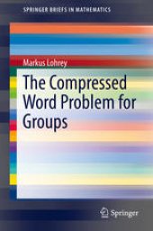 book The Compressed Word Problem for Groups