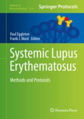 book Systemic Lupus Erythematosus: Methods and Protocols