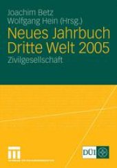 book Neues Jahrbuch Dritte Welt 2005: Zivilgesellschaft