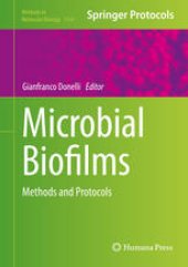 book Microbial Biofilms: Methods and Protocols