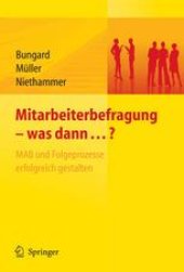 book Mitarbeiterbefragung — was dann…?: MAB und Folgeprozesse erfolgreich gestalten