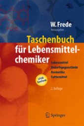 book Taschenbuch für Lebensmittelchemiker: Lebensmittel – Bedarfsgegenstände – Kosmetika – Futtermittel