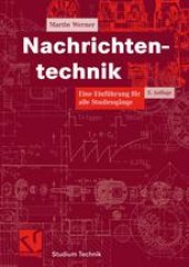 book Nachrichtentechnik: Eine Einführung für alle Studiengänge