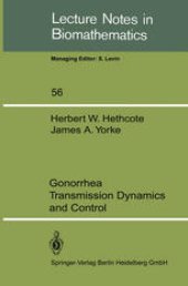 book Gonorrhea Transmission Dynamics and Control