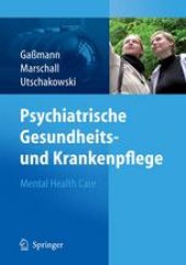 book Psychiatrische Gesundheits- und Krankenpflege — Mental Health Care