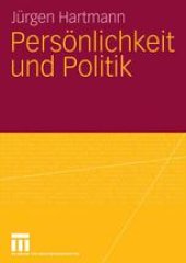 book Persönlichkeit und Politik