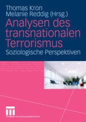 book Analysen des transnationalen Terrorismus: Soziologische Perspektiven