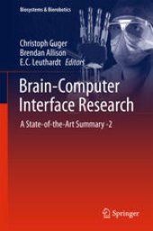 book Brain-Computer Interface Research: A State-of-the-Art Summary -2