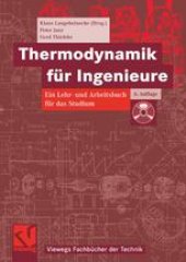 book Thermodynamik für Ingenieure: Ein Lehr- und Arbeitsbuch für das Studium