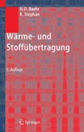 book Wärme- und Stoffübertragung