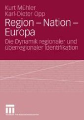 book Region — Nation — Europa: Die Dynamik regionaler und überregionaler Identifikation