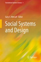 book Social Systems and Design