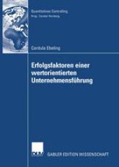 book Erfolgsfaktoren einer wertorientierten Unternehmensführung