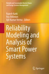 book Reliability Modeling and Analysis of Smart Power Systems