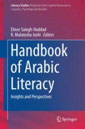 book Handbook of Arabic Literacy: Insights and Perspectives