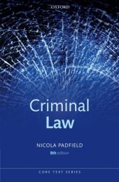 book Criminal Law