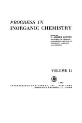 book Progress in Inorganic Chemistry, Vol. 2