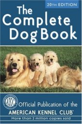 book The Complete Dog Book: 20th Edition