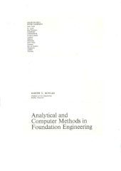 book Analytical and Computer Methods in Foundation Engineering