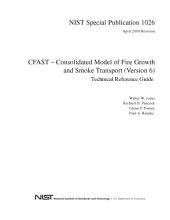 book CFAST - Consolidated Model of Fire Growth and Smoke Transport (Version 6) Technical Reference Guide