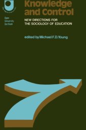 book Knowledge and Control: New Directions in the Sociology of Education