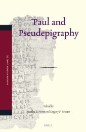 book Paul and Pseudepigraphy