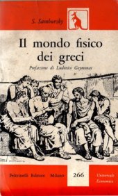 book Il mondo fisico dei greci