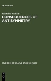 book Consequences of Antisymmetry: Headed Relative Clauses