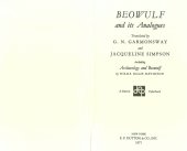 book Beowulf and its analogues