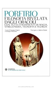 book Filosofia rivelata dagli Oracoli