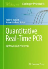 book Quantitative Real-Time PCR: Methods and Protocols