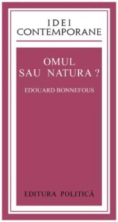 book Omul sau natura