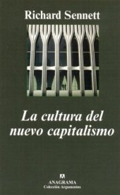 book La cultura del nuevo capitalismo