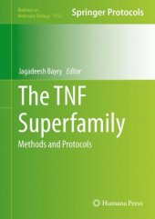 book The TNF Superfamily: Methods and Protocols