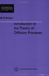 book Introduction to the Theory of Diffusion Processes