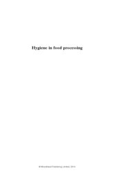 book Hygiene in food processing: Principles and practice