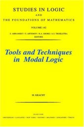 book Tools and Techniques in Modal Logic